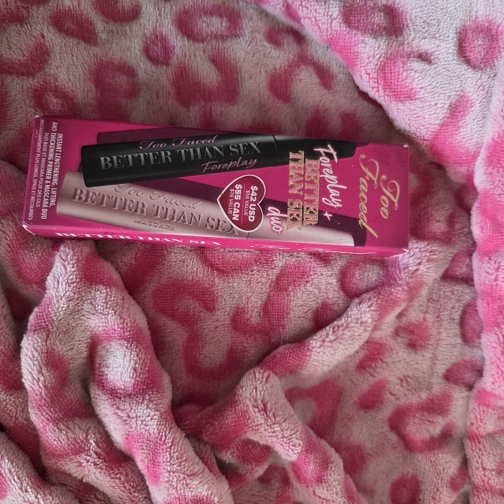 Too Faced Better Than Sex Mascara Duo in Pink and Black